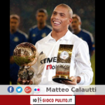Ronaldo ed il suo secondo Pallone d'Oro. © Edited by MATTEO CALAUTTI