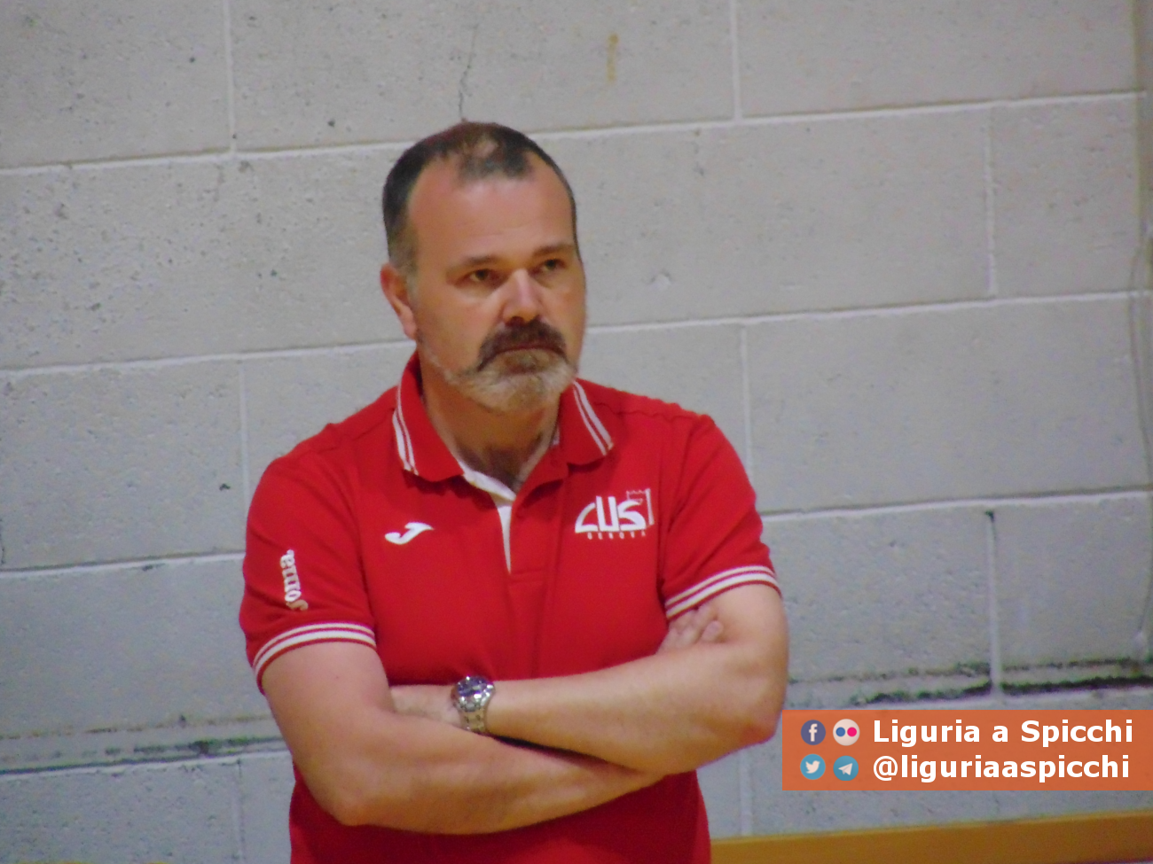 Coach Giovanni Pansolin © LIGURIA A SPICCHI